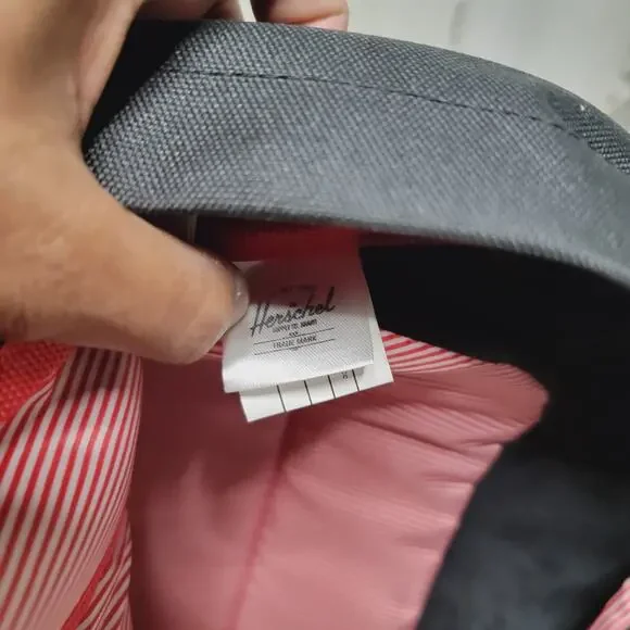 HERSCHEL SUPPLY POP QUIZ BACKPACK, BLACK & TAN - Picture 6 of 9